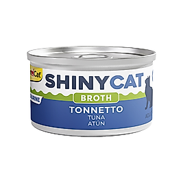GimCat Shinycat Broth Sos İçinde Ton Balıklı Konserve Kedi Maması 70 g