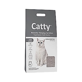Catty Bentonite Kokusuz İnce Taneli Kedi Kumu (10 L)