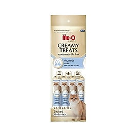 Me-O Creamy Treats Ton Balıklı ve Biotinli Kedi Ödül Maması 4 x 15 g