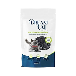 Dream Cat Aktif Karbonlu Kedi Kumu Koku Giderici 200 g