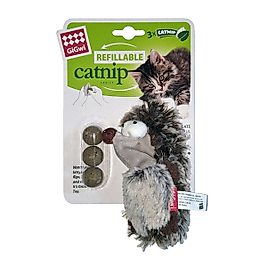 Gigwi Kirpili Kedi Oyuncağı  3 Adet Kedi Otu Topu