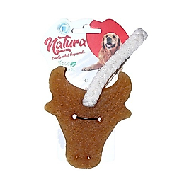 Natura Doğal Kauçuk Boğa Köpek Çiğneme Oyuncağı 18 cm