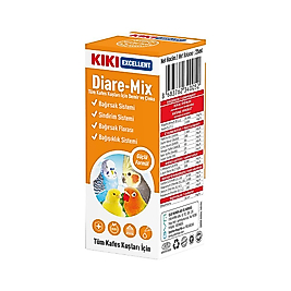 Kiki Excellent Diare-Mix Kuş Bağırsak Düzenleyici 25 ml