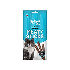 Reflex Plus Meaty Sticks Somonlu Yetişkin Kedi Çubuk Ödül Maması 3 x 5 g