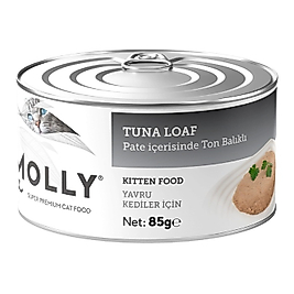 Molly Ton Balıklı Püre Yavru Kedi Konservesi 85 Gr