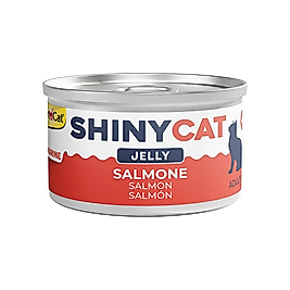 GimCat Shinycat Jöle içinde Somonlu Kedi Konservesi 70 g