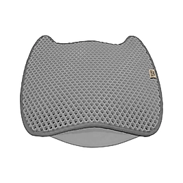 Cattie Fonksiyonel Gri Kedi Tuvalet Paspası 50 x 50 cm