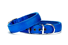 Doggie Dokuma Köpek Boyun Tasması Mavi 42-50 CM
