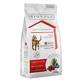 Bionell Yetişkin Kedi Maması Kuzulu Ve Somonlu 10 Kg