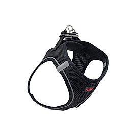 Tailpetz Air Mesh Köpek Göğüs Tasması Siyah 3XS