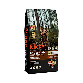Klicker Premium Mini Irk Somonlu Yetişkin Köpek Maması (1 kg)
