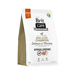 Brit Care Dog Show Hipoalerjenik Somonlu Köpek Maması 3 kg