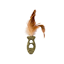 Eastland Catnipli Tüylü Balık Kedi Oyuncağı (6,5 x 3,5 cm)