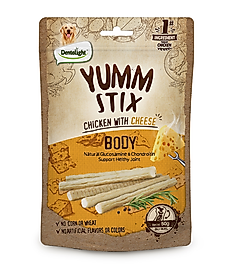 Dentalight Yumm Stix  Tavuklu ve Peynirli Köpek Ödülü 50g