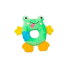 Pawise Kurbağa Peluş Köpek Oyuncağı (16 cm)