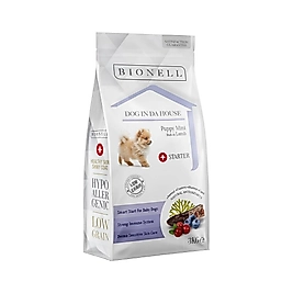 Bionell Kuzu Etli Mini ve Küçük Irk Yavru Köpek Maması 3 kg
