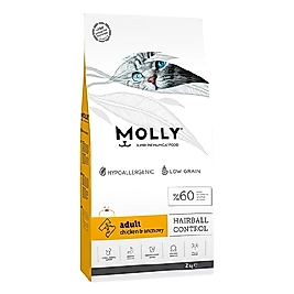 Molly Hypoallergenic Tavuk Etli Yetişkin Kedi Maması (2 kg)  8680542870112