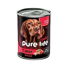 Pure Life Plus Yetişkin Biftek Etli Köpek Konserve Maması 400 g