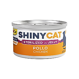 GimCat Shinycat Jöle İçinde Tavuk Etli Kısırlaştırılmış Kedi Konserve Maması 70 g