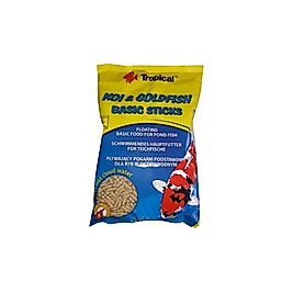 Tropical Koi ve Goldfish Basic Sticks Balık Yemi 90 g