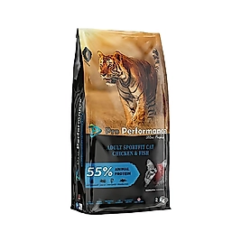 Pro Performance Cat Sport Fit Tavuk Etli ve Balıklı Yetişkin Kedi Maması (2 kg)