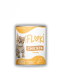 Floki Konserve Yavru Kedi Sos İçinde Tavuklu 400g