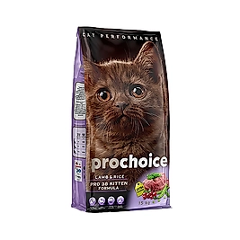 Prochoice Kuzu Etli ve Pirinçli Yavru Kedi Maması 15 kg