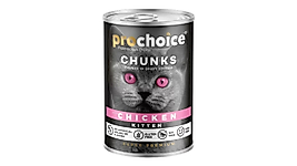 Prochoice Chunks Sos İçinde Parça Tavuk Etli Tahılsız Konserve Yavru Kedi Maması 400 g