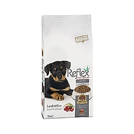 Reflex Kuzu Etli ve Pirinçli Yavru Köpek Maması 15 kg