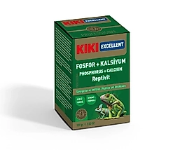 Kiki Excellent Sürüngen ve Amfibiler İçin Fosfor Kalsiyum Tozu 100 Gr