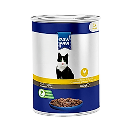 Pawpaw Tavuk Etli Yetişkin Kedi Konserve Maması 400 g